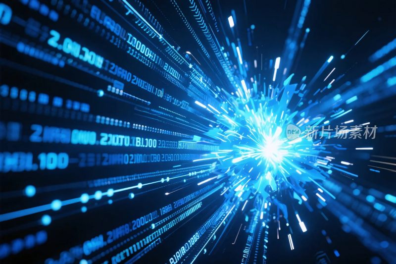 数字光线特效图