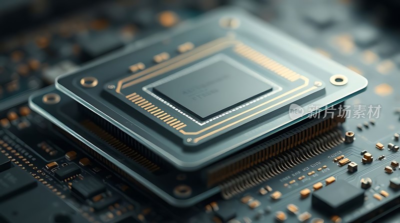 芯片细节展示科技感十足