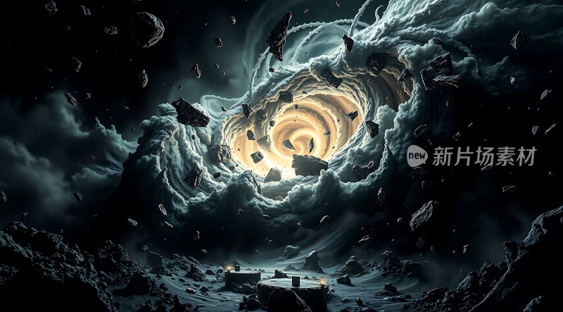 星际漩涡宇宙奇观