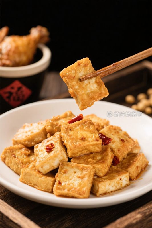 美食豆腐美食摄影