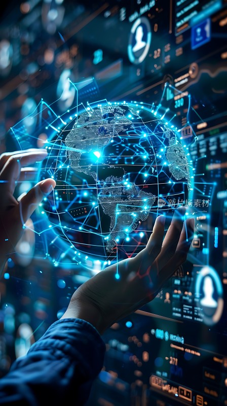 科技之手掌控未来世界