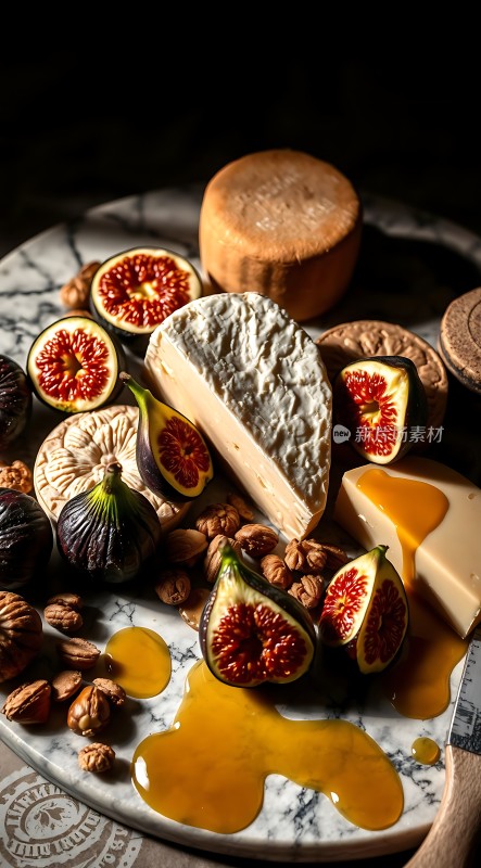 蜜汁奶酪拼盘