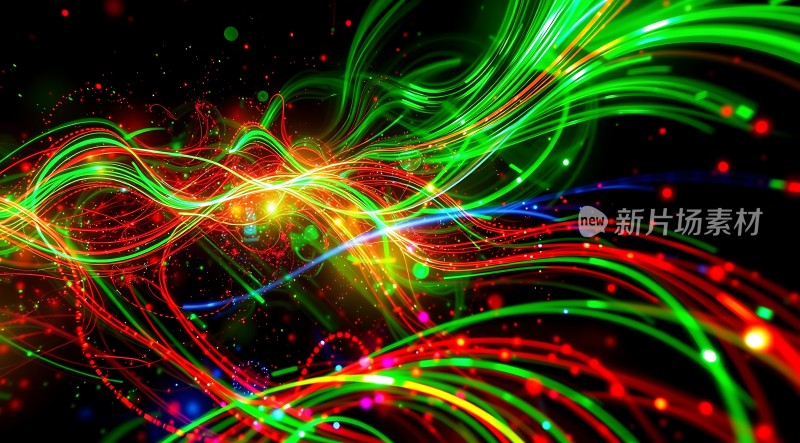 五彩斑斓的光彩世界