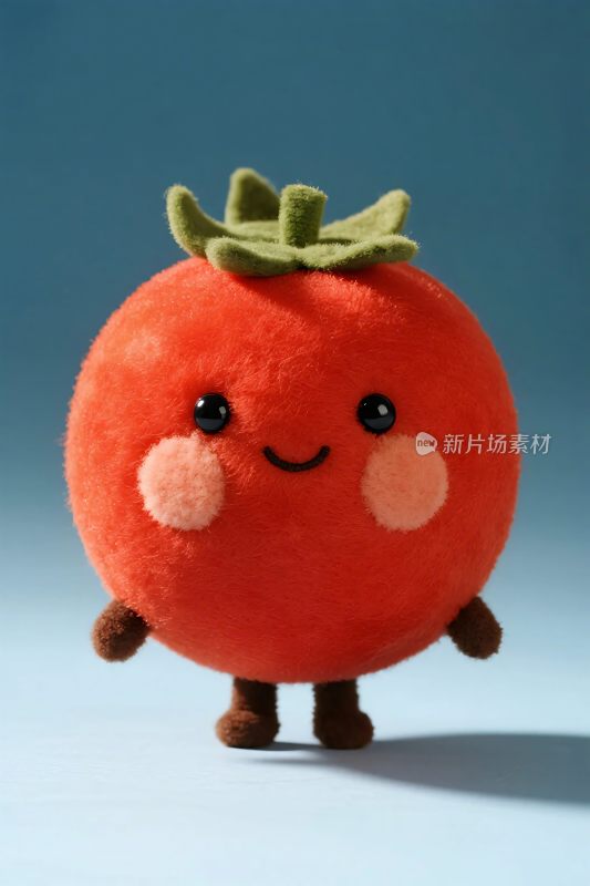 拟人化番茄玩偶