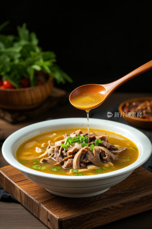 羊杂汤中国传统经典美食中式家常美味食物