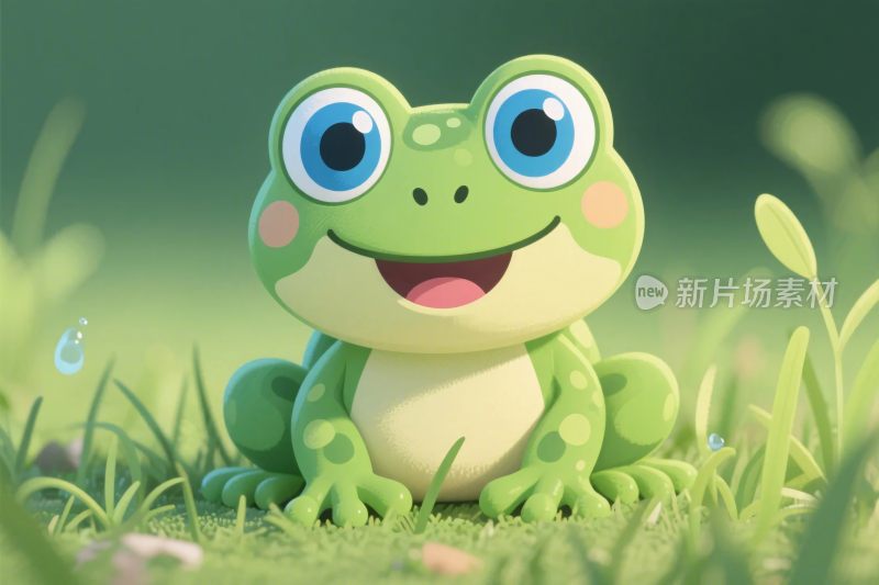 可爱卡通青蛙