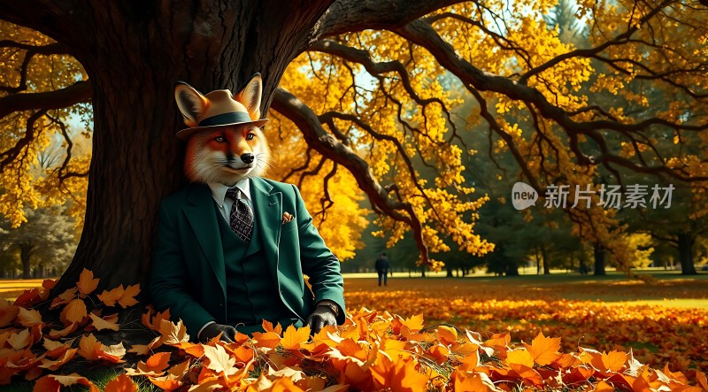 秋日狐狸绅士