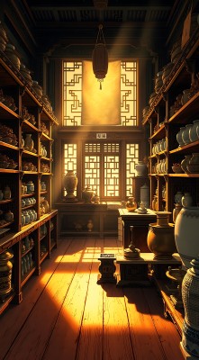 古色古香瓷器店