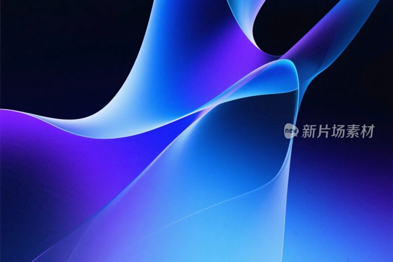 抽象渐变艺术插画