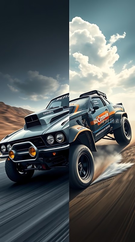 狂野沙漠之巅极速越野车挑战极限