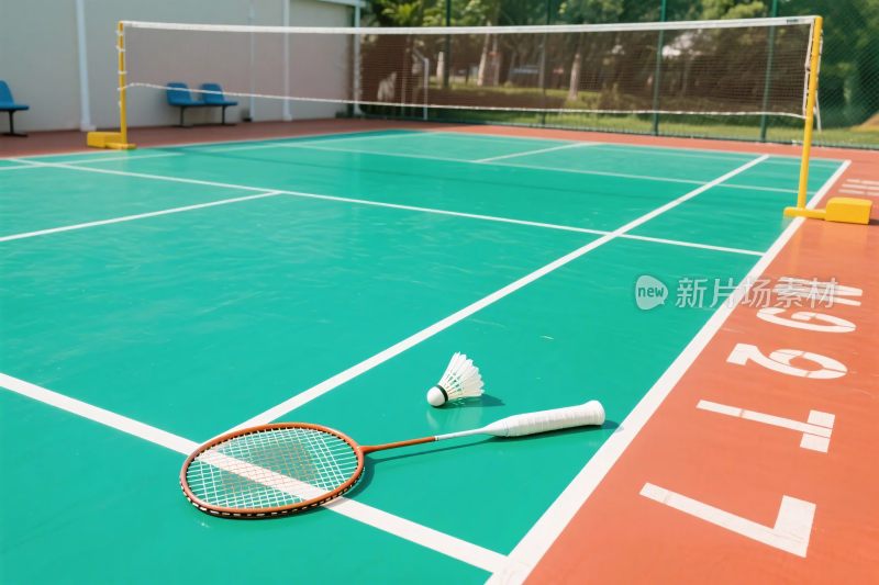 羽毛球场地与装备