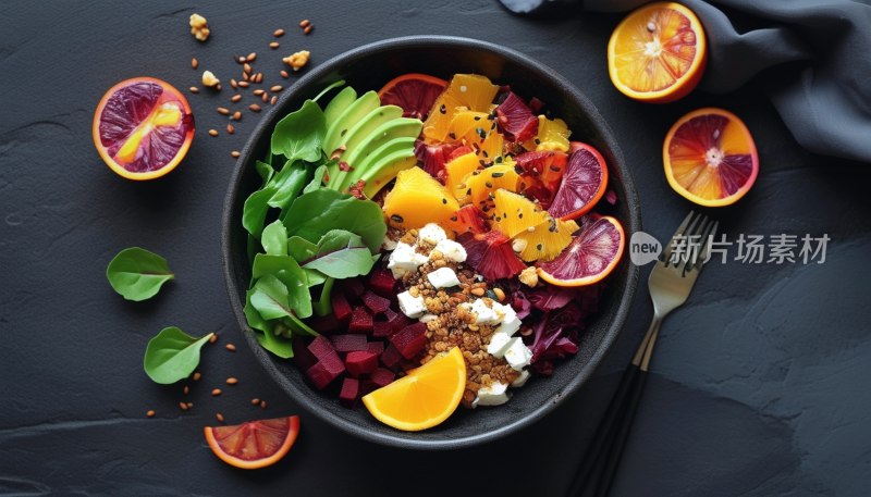 健康素食沙拉碗