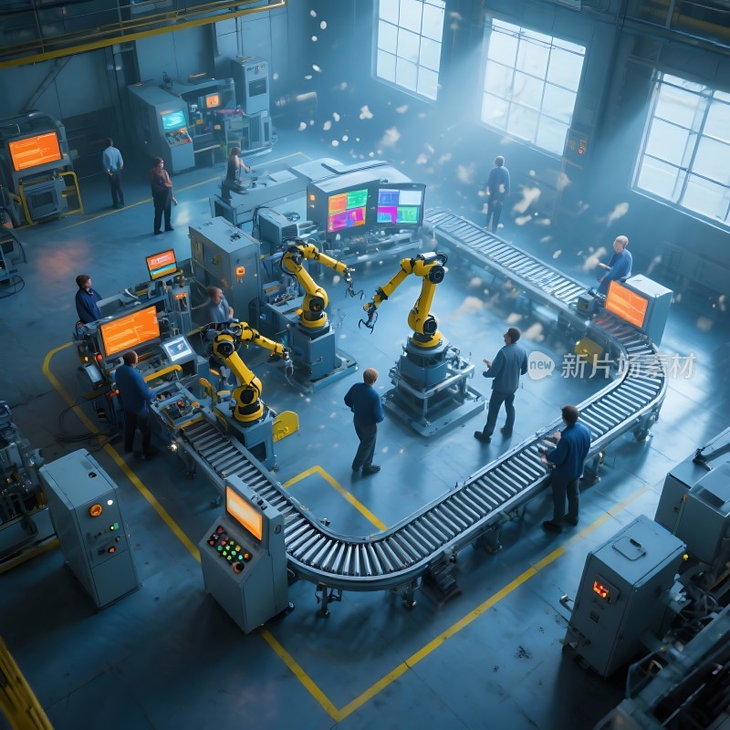 智能工厂机器人协作生产新篇章