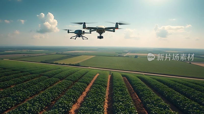 无人机巡田智慧农业新篇章