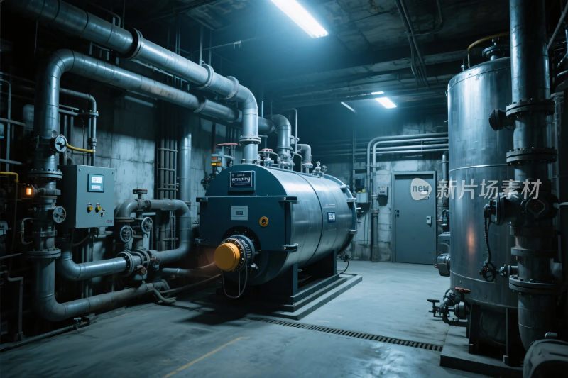 工业管道锅炉场景