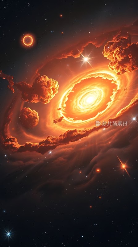 星云幻境宇宙之心的璀璨画卷