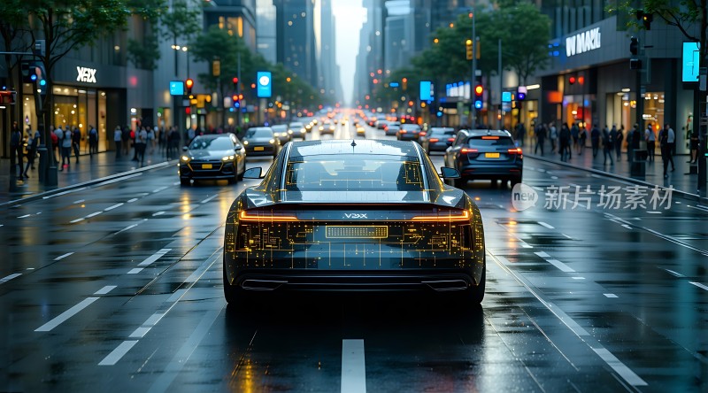 未来之城智能出行新篇章