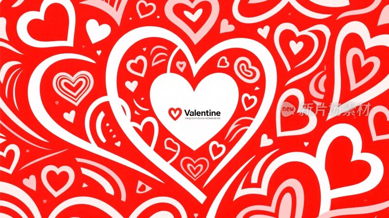 情人节爱心插画