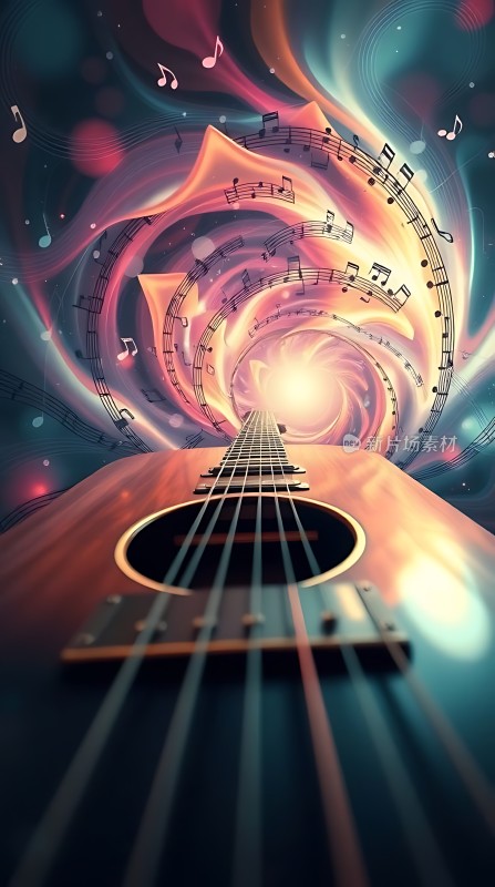 吉他与音符的奇妙之旅
