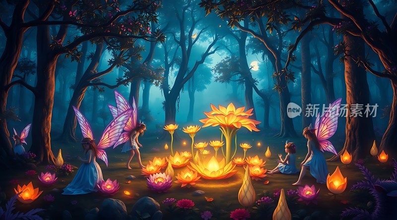 精灵与魔法之夜