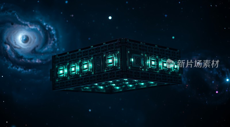 星际飞船探索未知宇宙