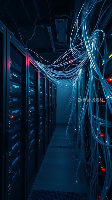 数据中心里的光纤网络