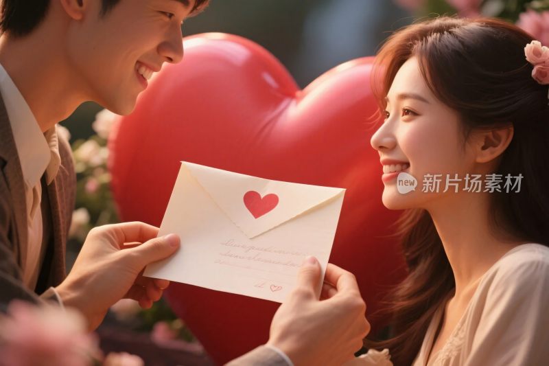 浪漫互动信封场景