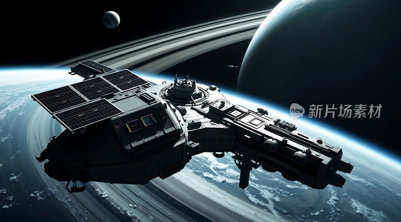 星际飞船探索未知宇宙