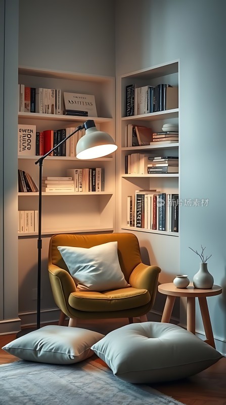 温馨角落阅读时光