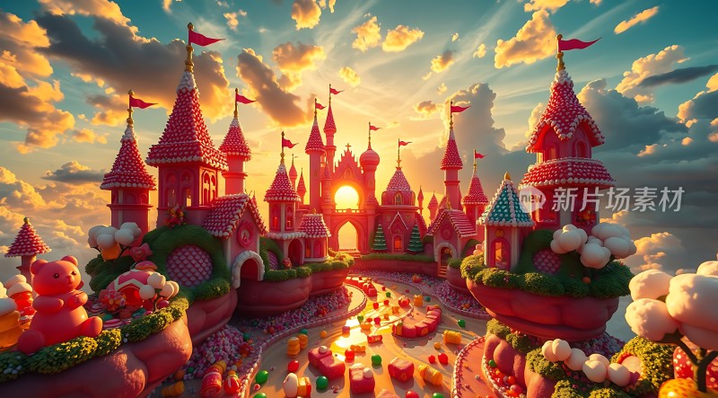 糖果王国梦幻城堡