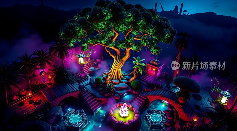 神秘森林秘境探险之旅