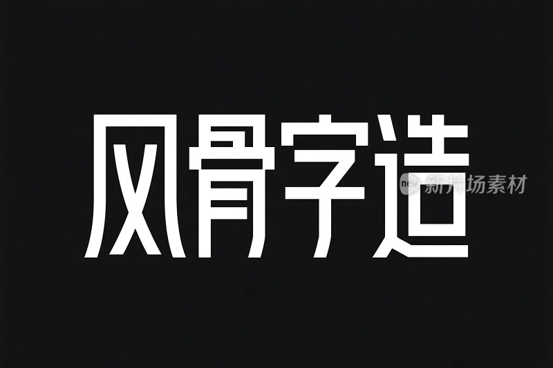 风骨字造