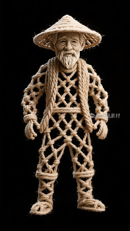 绳结老人