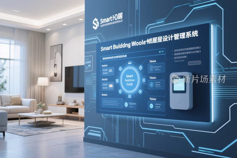 智能建筑管理系统数字界面