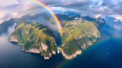 彩虹下的神秘岛屿 彩虹下的神秘岛屿