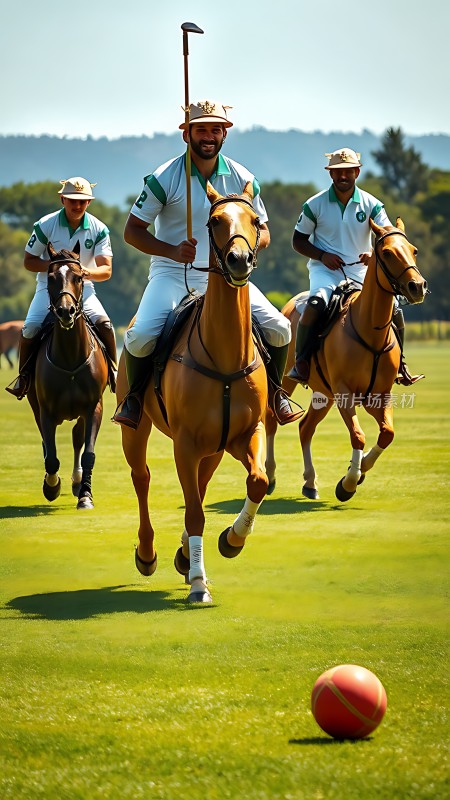 骑马击球赛