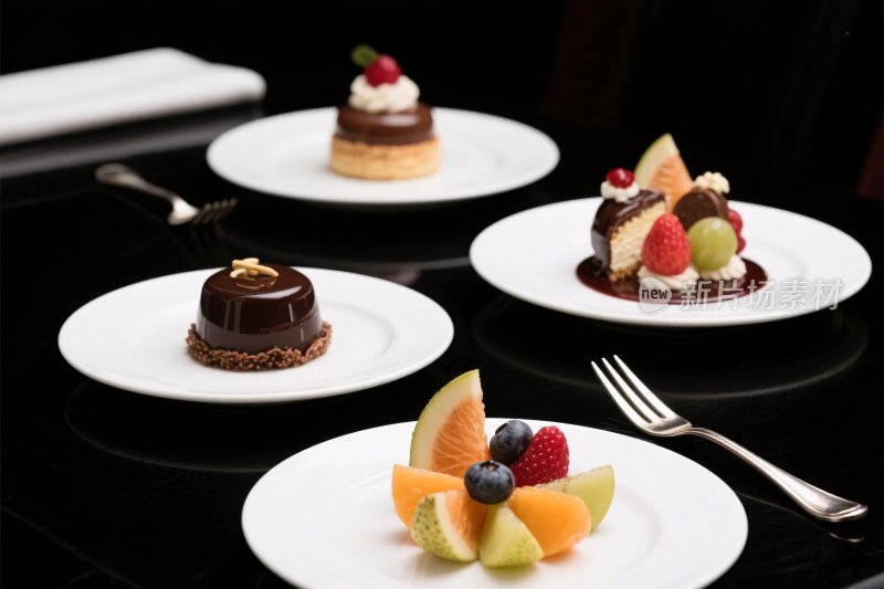 美味甜点展示图