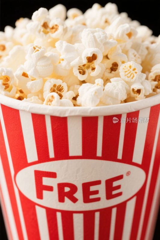 电影院爆米花展示
