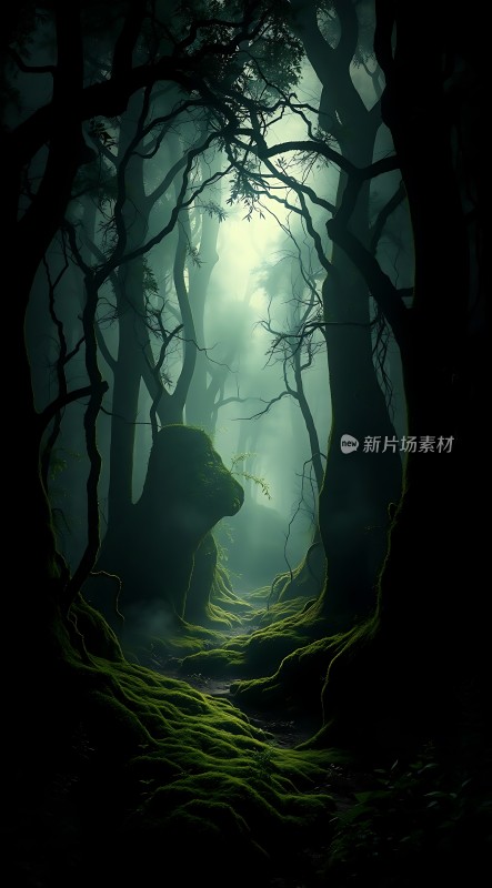 神秘森林秘境探秘