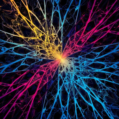 五彩斑斓的神经元网络