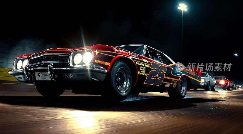 赛车之夜速度与激情的碰撞