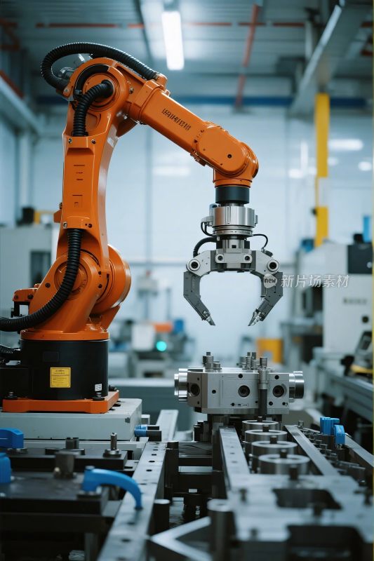 工业机械臂生产场景