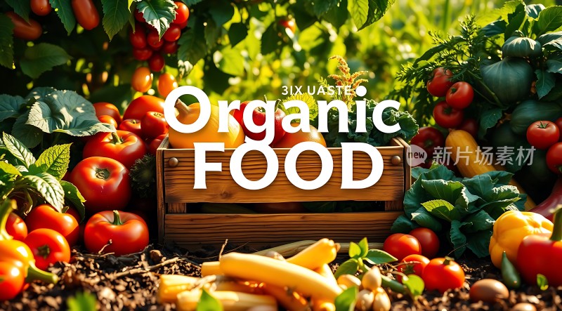 有机美食新鲜蔬菜水果