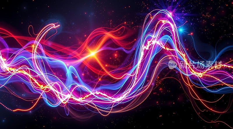 五彩斑斓的光影世界