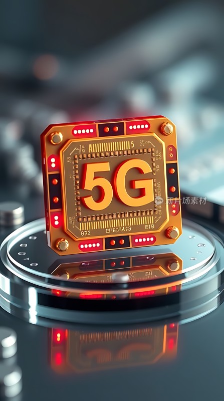 5G芯片科技感