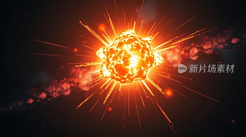 宇宙爆炸震撼视觉盛宴！