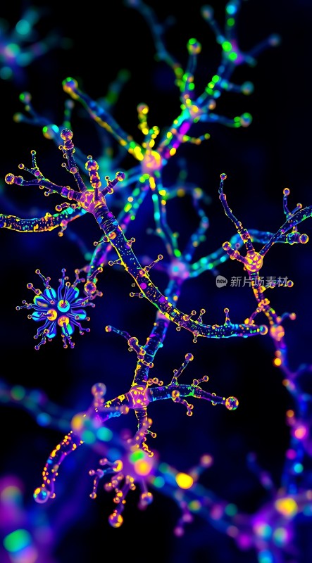 五彩斑斓神经元网络