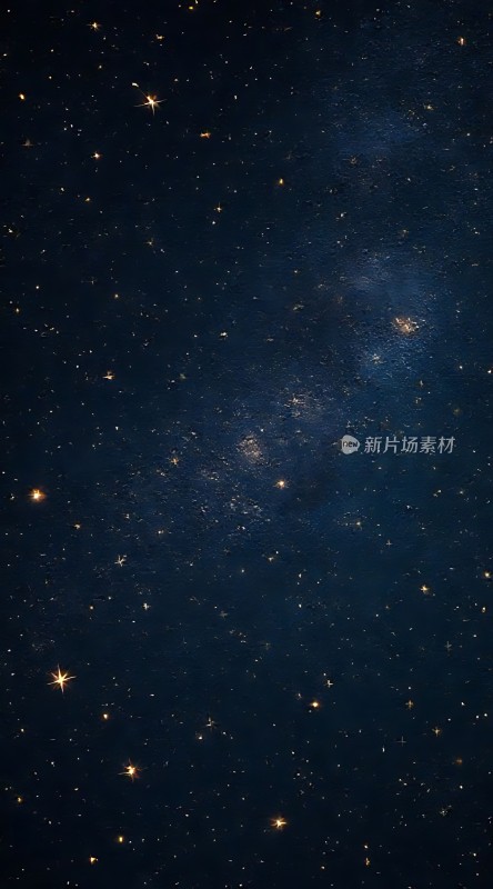 璀璨星空下的宇宙奇观