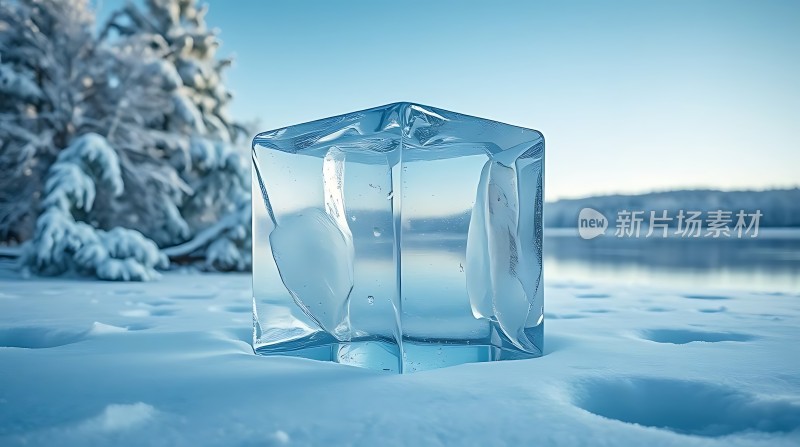 冰块中的世界