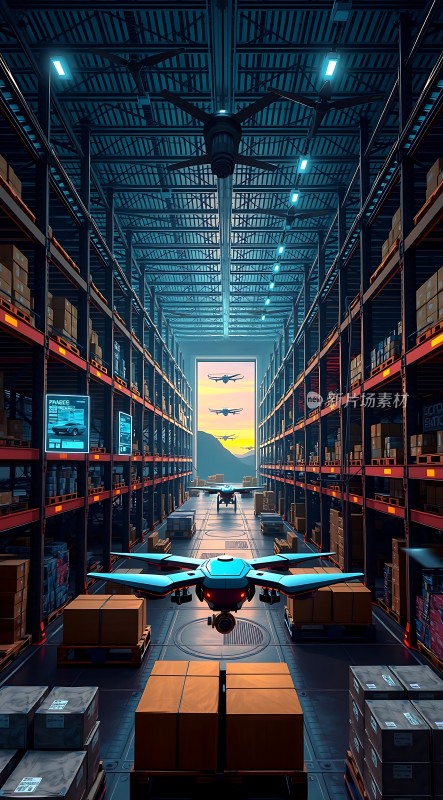 未来仓库智能物流新篇章